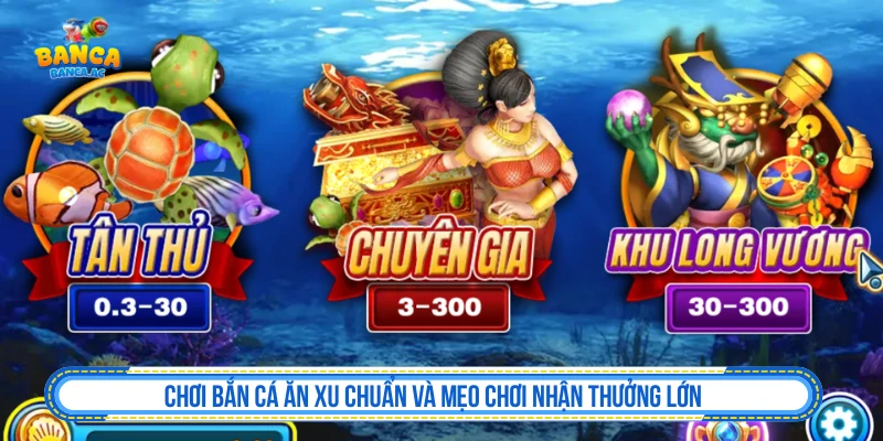 Chơi Bắn Cá Ăn Xu Chuẩn Và Mẹo Chơi Nhận Thưởng Lớn